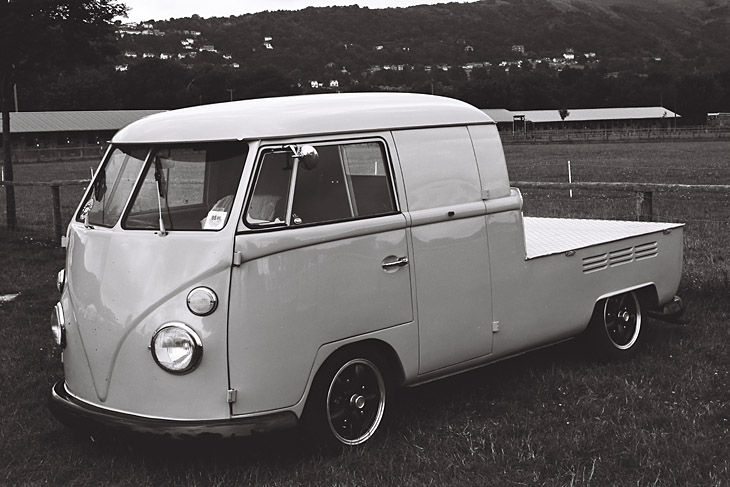 double cab seen in England